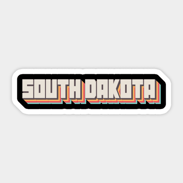 South Dakota State Sticker by n23tees